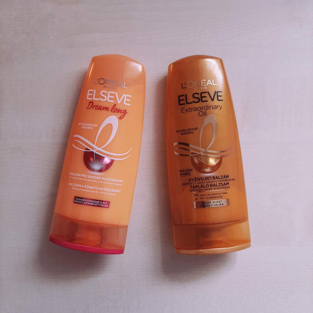 L'Oréal Dream Long és Extraordinary Oil hajbalzsamok